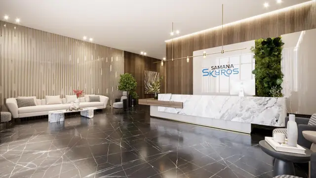SAMANA Skyros — ردهة المبنى