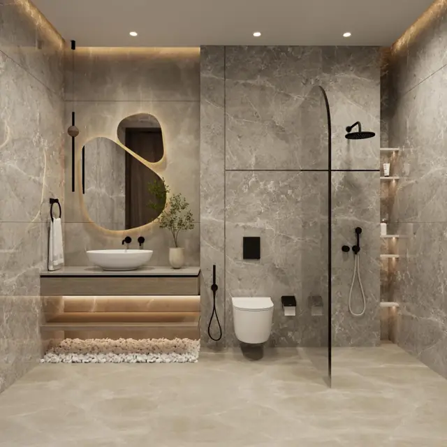 SAMANA ParkVille — حمام وتجهيزات داخلية
