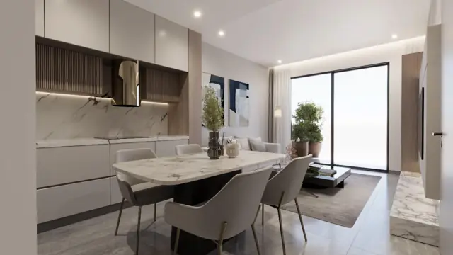 SAMANA Manhattan 2 — مساحة لتناول الطعام