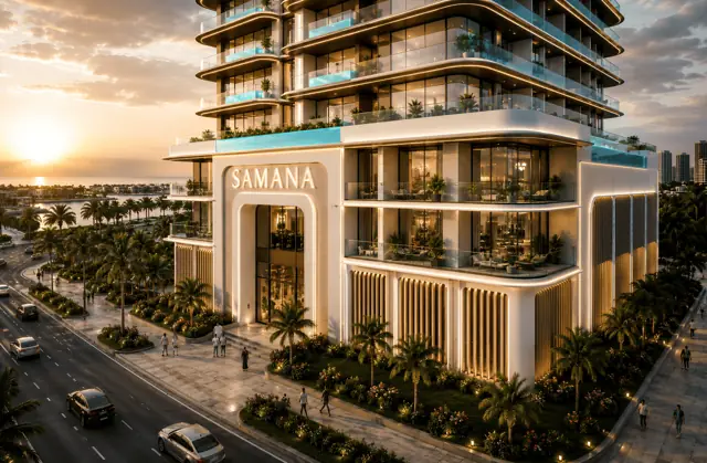 SAMANA Ocean Crest — واجهة المشروع