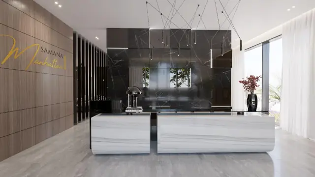 SAMANA Manhattan 2 — ردهة المبنى