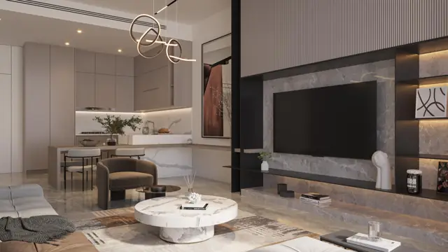 SAMANA ParkVille — غرفة معيشة