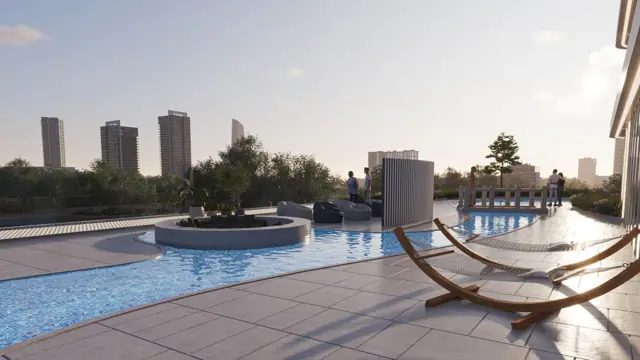 SAMANA Barari Lagoons — مسبح