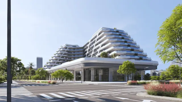 SAMANA Mykonos Signature — واجهة المشروع