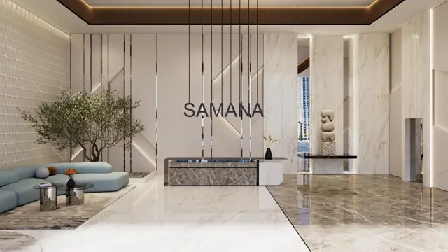 SAMANA Rome — ردهة المبنى