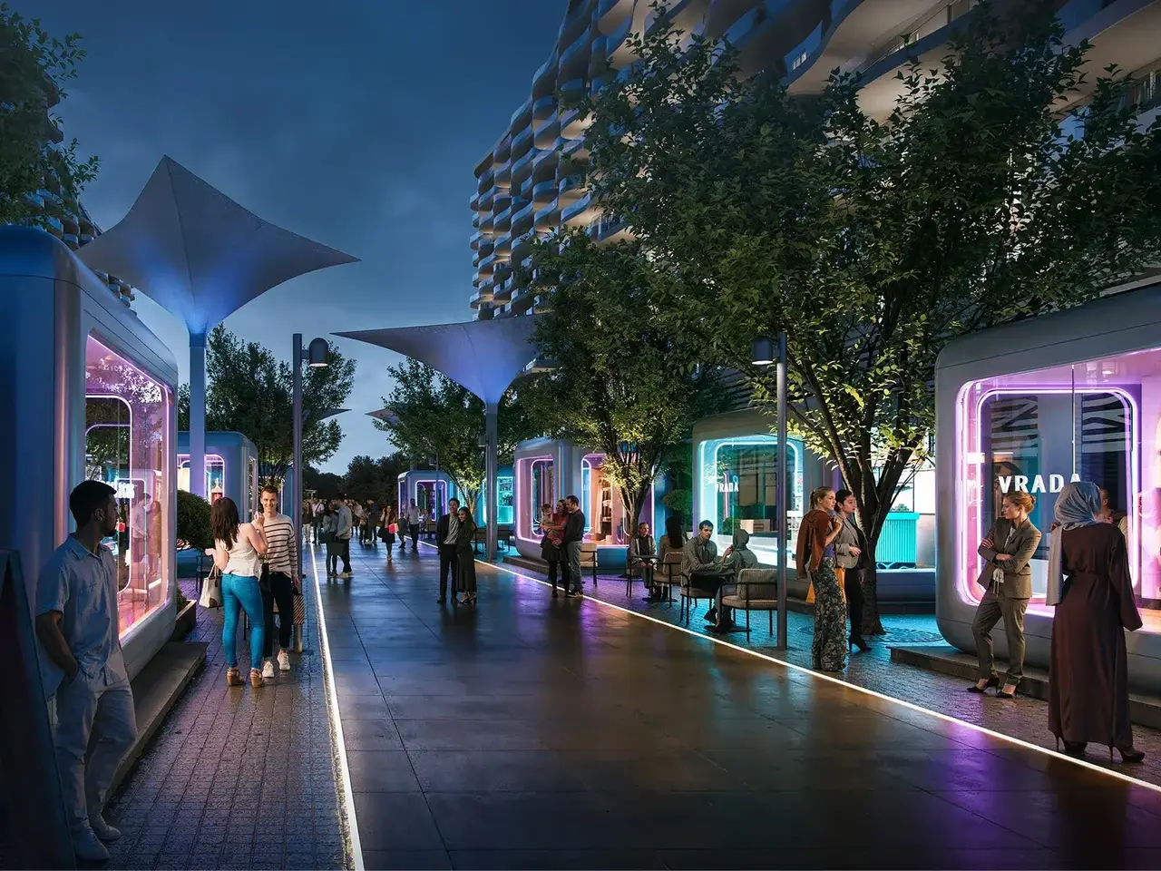 Piazza Roma · DAMAC Lagoons, ドバイ
