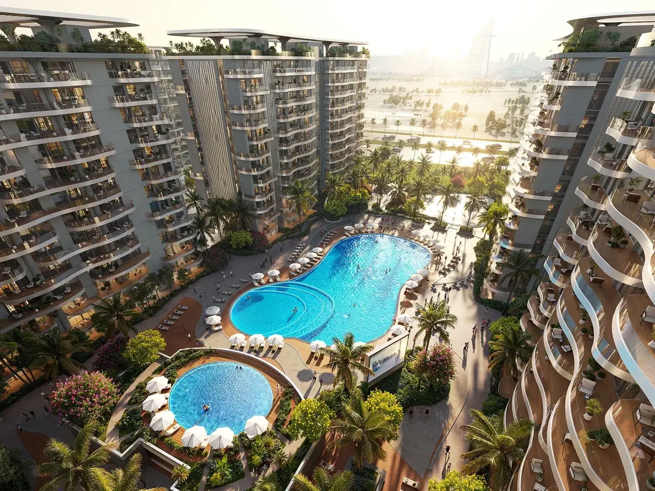 Valencia · DAMAC Lagoons, Дубай