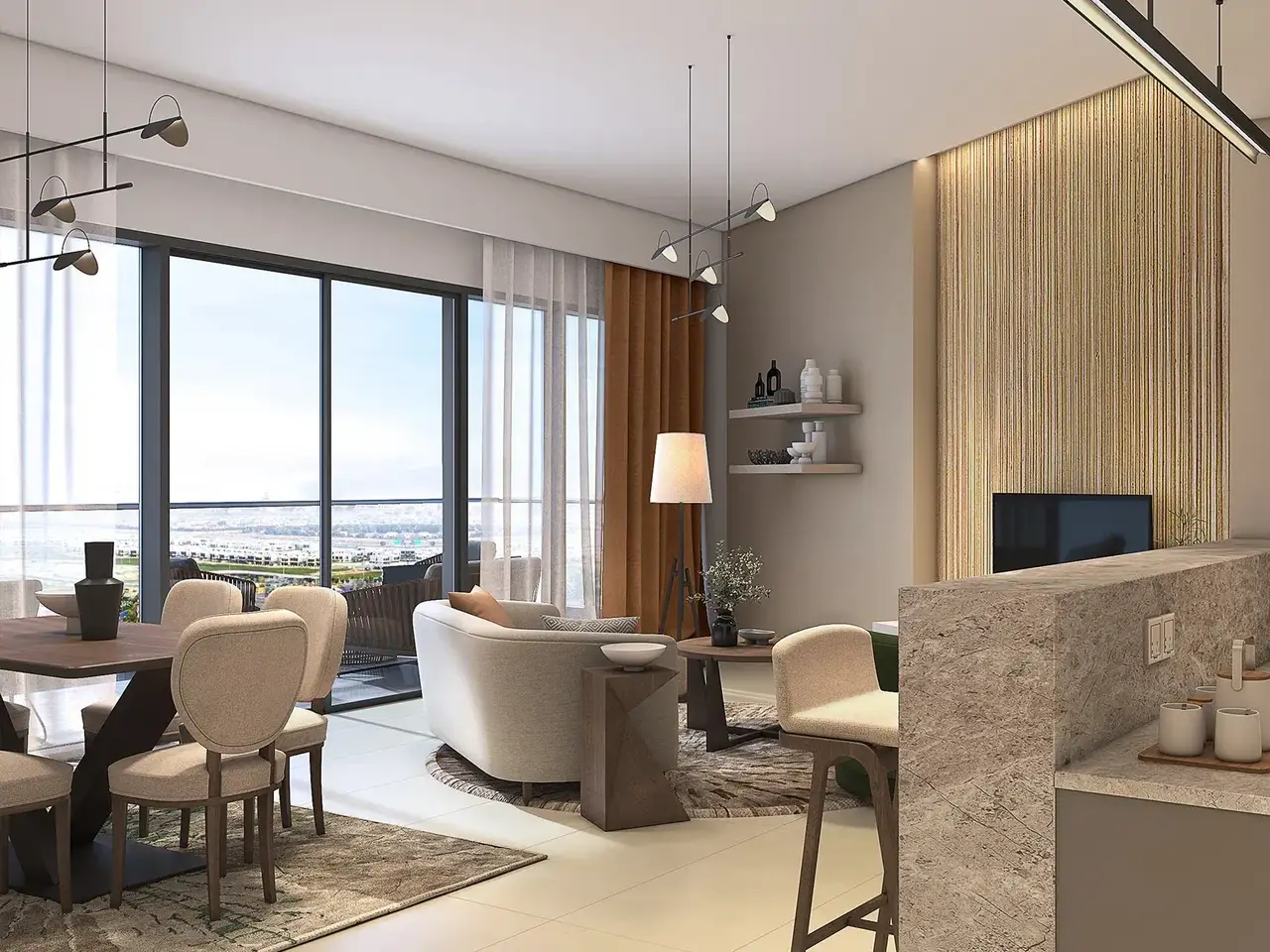 Golf Greens · DAMAC Hills, 두바이