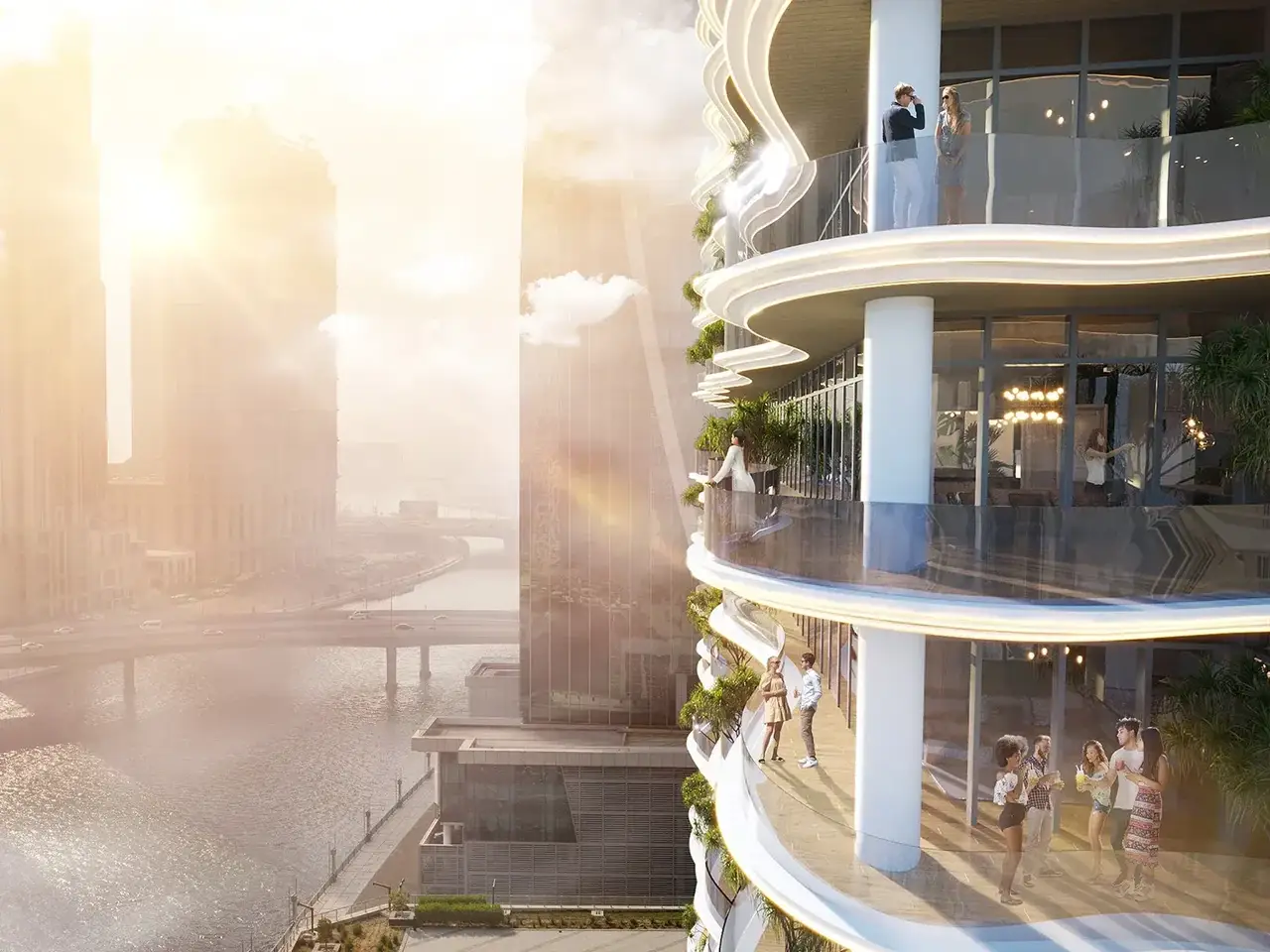 Chic Tower · Business Bay, দুবাই