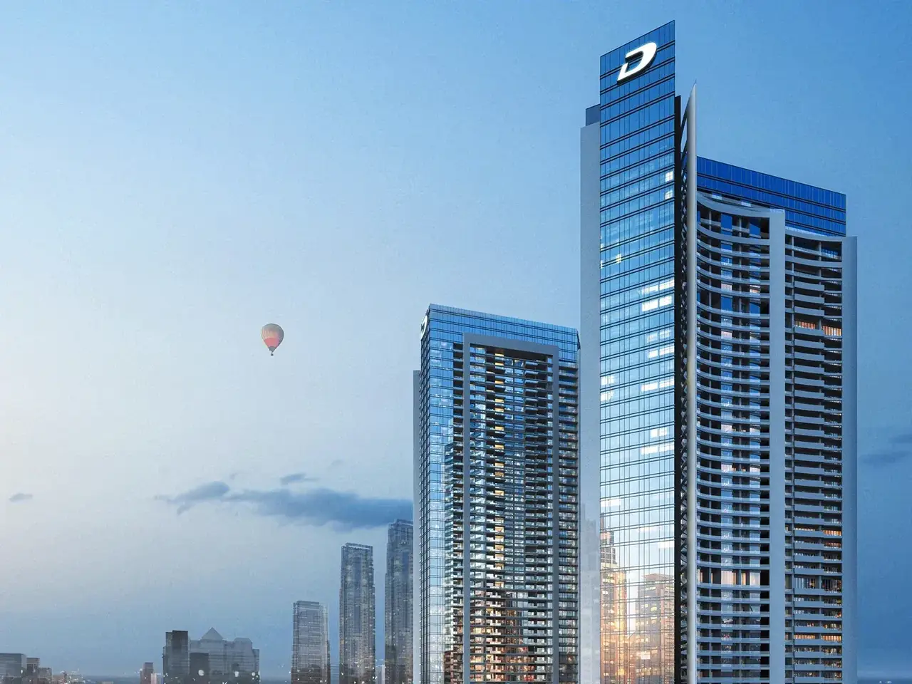 AYKON City Tower B · Sheikh Zayed Road, ドバイ
